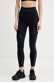 Legginsy Boss  granatowe damskie 50553793