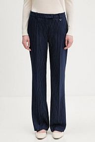 Spodnie eleganckie HUGO  granatowe damskie 50554458