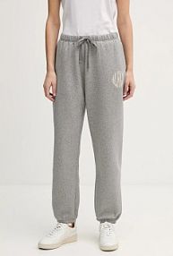 Spodnie dresowe Tommy Hilfiger  szare damskie WW0WW47876