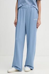 Spodnie dresowe Tommy Hilfiger  niebieskie damskie WW0WW48784