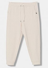 Spodnie dresowe DKNY  beżowe damskie DP5P3498