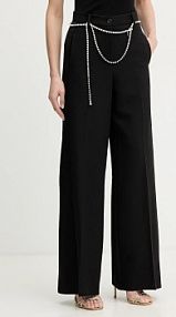 Spodnie eleganckie pinko  czarne damskie 106397.A35I