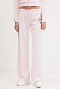 Spodnie dresowe Juicy Couture  różowe damskie JCNBJ126452