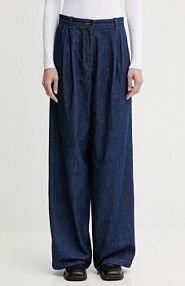 Spodnie eleganckie A.P.C.  granatowe damskie COHMJ.F08510