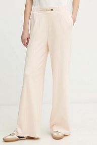 Spodnie dresowe Liu Jo  beżowe damskie TA6026.JS182