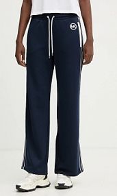 Spodnie dresowe MICHAEL Michael Kors  granatowe damskie MR630Y0K8N