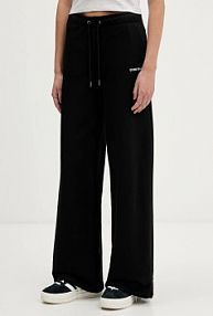 Spodnie dresowe Guess Jeans  czarne damskie W6RB52.K68I4