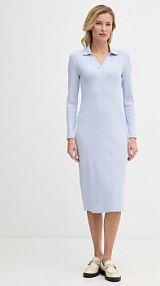 Sukienka Calvin Klein Jeans  niebieska LV047E202G