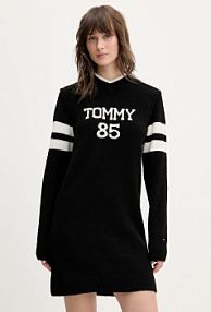 Sukienka Tommy Jeans  czarna DW0DW21906