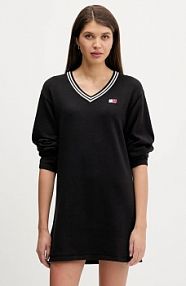 Sukienka Tommy Jeans  czarna DW0DW21909