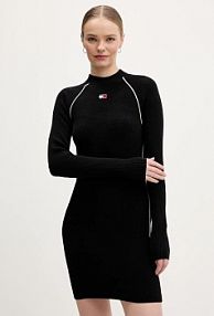 Sukienka Tommy Jeans  czarna DW0DW21914