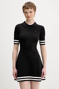 Sukienka Tommy Jeans  czarna DW0DW22106