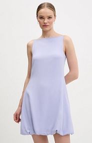 Sukienka HUGO  fioletowa 50553024