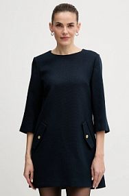 Sukienka Tommy Hilfiger  granatowa WW0WW47800