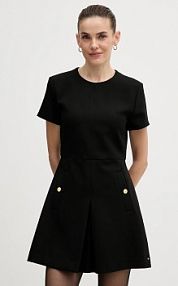 Sukienka Tommy Hilfiger  czarna WW0WW47970