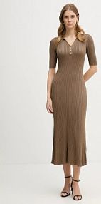 Sukienka Tommy Hilfiger  zielona WW0WW48447