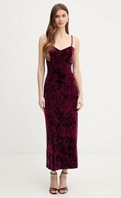 Sukienka Guess  bordowy W6PK1L.KJ170