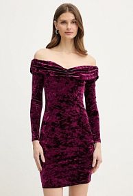 Sukienka Guess  bordowy W6PK1M.KJ170