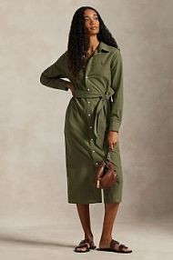 Sukienka Polo Ralph Lauren  zielona 211A96346