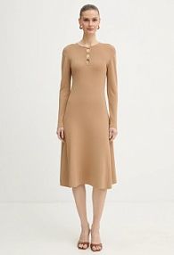 Sukienka Karl Lagerfeld  beżowa B1W13003