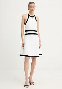 Sukienka Karl Lagerfeld  biała B1W13004