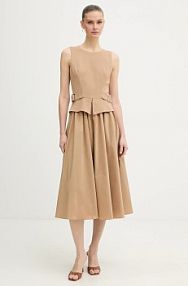 Sukienka Karl Lagerfeld  beżowa B1W13023