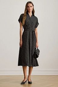 Sukienka Lauren Ralph Lauren  granatowa 200P03557