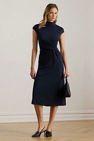 Sukienka Lauren Ralph Lauren  granatowa 200P03732