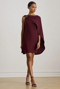 Sukienka Lauren Ralph Lauren  bordowy 253P03575