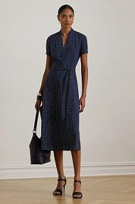 Sukienka Lauren Ralph Lauren  granatowa 200P11525