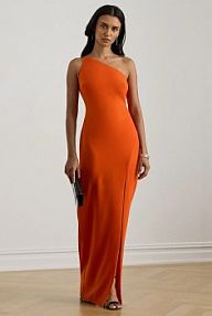 Sukienka Lauren Ralph Lauren  pomarańczowa 253P03584