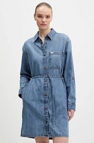 Sukienka Guess Jeans  niebieska W6RK26.D5M81