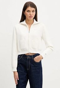 Kardigan Tommy Jeans  beżowy DW0DW22029