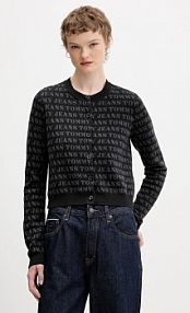 Kardigan Tommy Jeans  czarny DW0DW22030