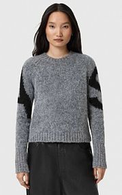 Sweter AllSaints  czarny damski W088KD