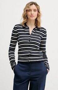 Kardigan Tommy Hilfiger  granatowy WW0WW48448