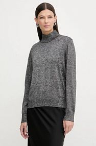 Sweter Calvin Klein  szary damski LV044E363G