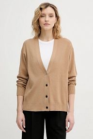 Kardigan Karl Lagerfeld  beżowy B1W18006