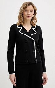 Kardigan Karl Lagerfeld  czarny B1W18004