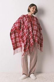 Ponczo Women'secret  bordowy 5152866