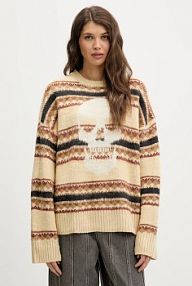 Sweter The Ragged Priest  beżowy damski RPAW252051KW