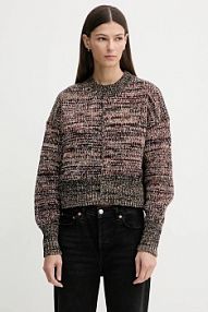 Sweter Barbour  brązowy damski LKN1740