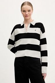 Sweter Guess Jeans  szary damski W6RR16.Z3FC2