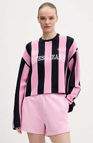 Sweter Guess Jeans  różowy damski W6RR17.Z3FC2