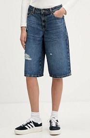 Szorty jeansowe Guess Jeans  niebieskie W5YD1D.D5R22