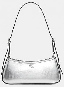 Torebka shopperka Calvin Klein  srebrna LV04F3304G
