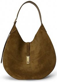 Torebka Polo Ralph Lauren  brązowa 428922881