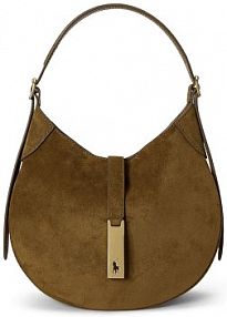 Torebka Polo Ralph Lauren  brązowa 428944015