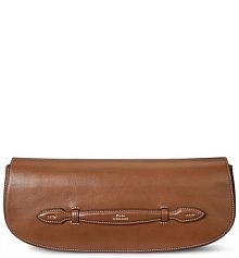 Torebka shopperka Polo Ralph Lauren  brązowa 428971315