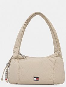 Torebka shopperka Tommy Jeans  beżowa AW0AW18068